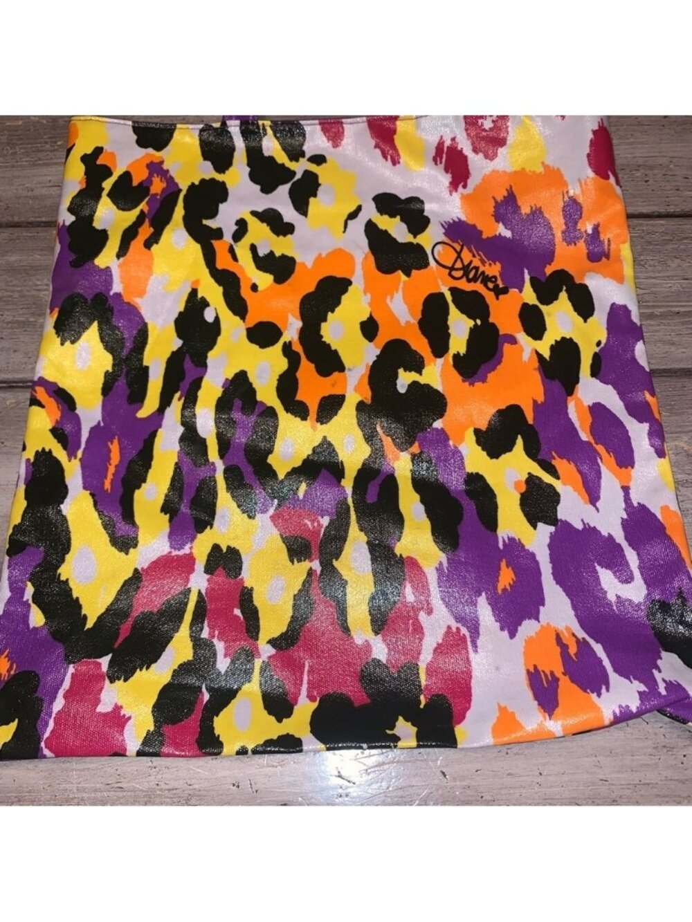 DVF leopard print coated tote bag - Picture 6 of 9